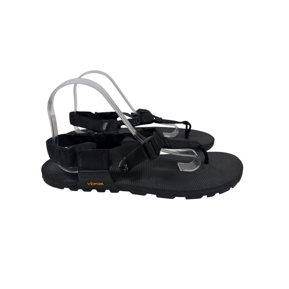 Bedrock Cairn 3D Sandals Mens 11 Black Adjustable Straps Lugged Outsole
